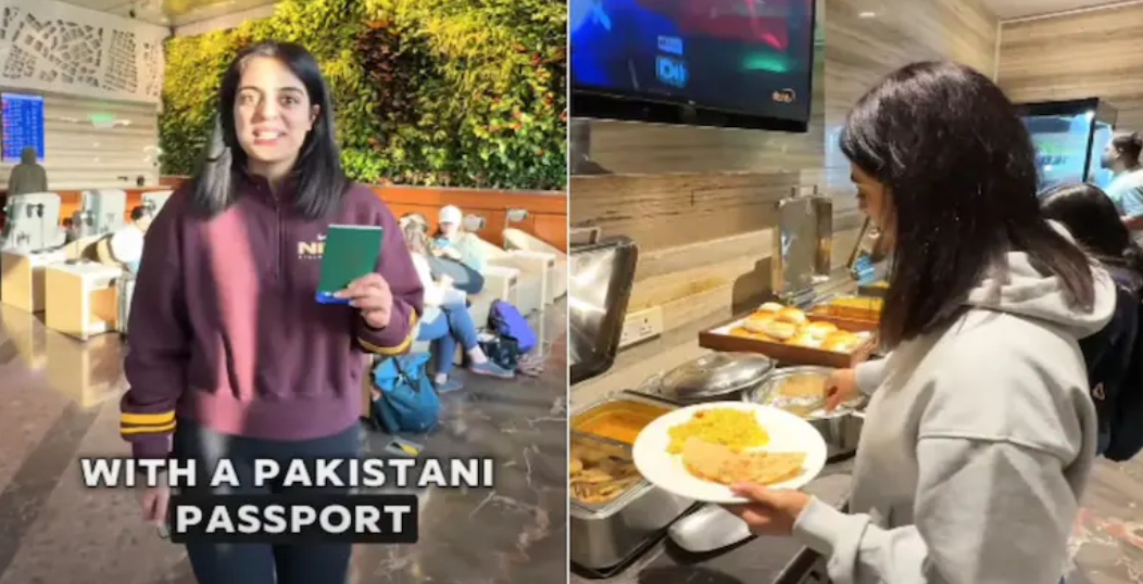 Pakistani Woman Mumbai Airport Layover