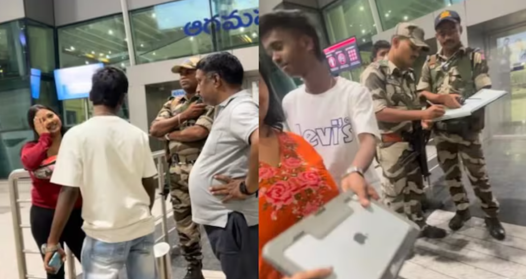CISF Tirupati Airport iPad Recovery