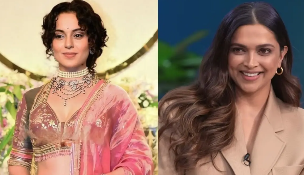 Kangana Ranaut Supports Deepika Padukone