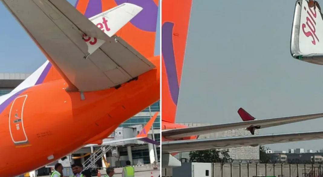 Delhi Airport Aircraft Collision