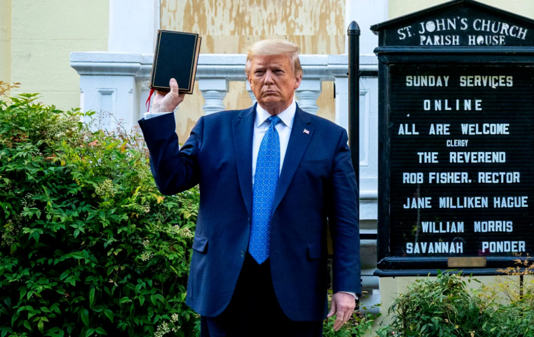 Donald Trump Bible Reading