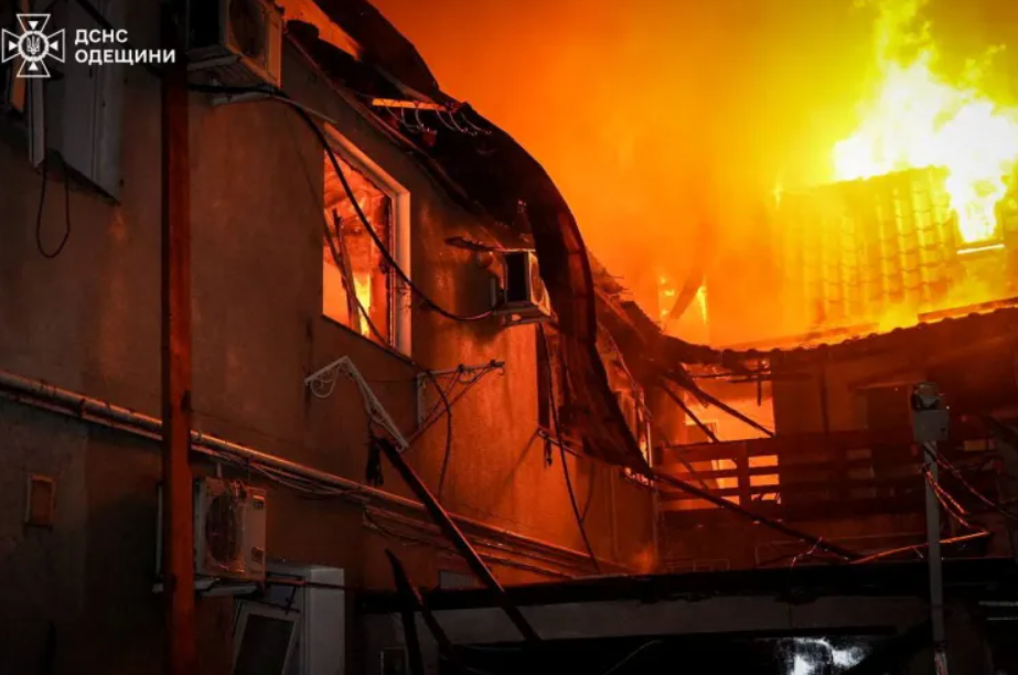 Russian attack on Odesa