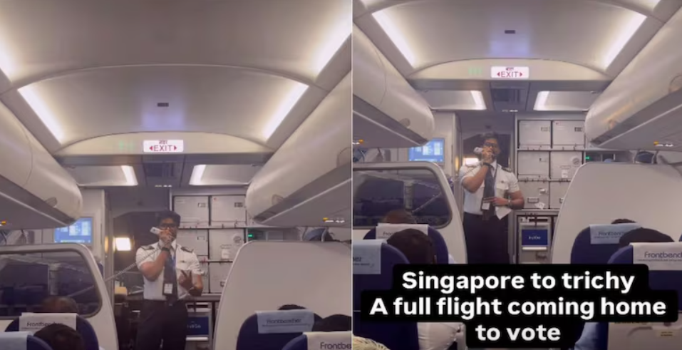 Pilot Voting Message Tamil Nadu Election