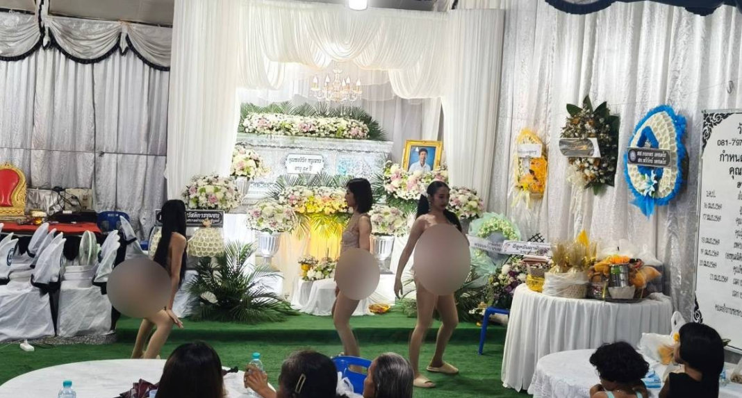 Thai Funeral Coyote Dancers Video Viral