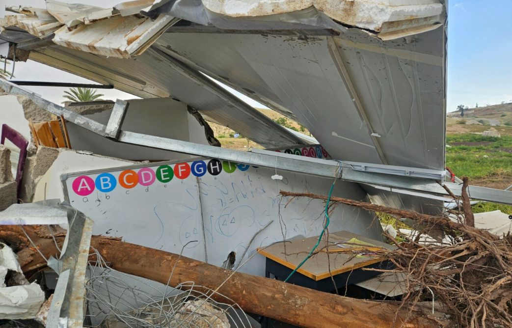 Irish Aid Funded School Destroyed Israel