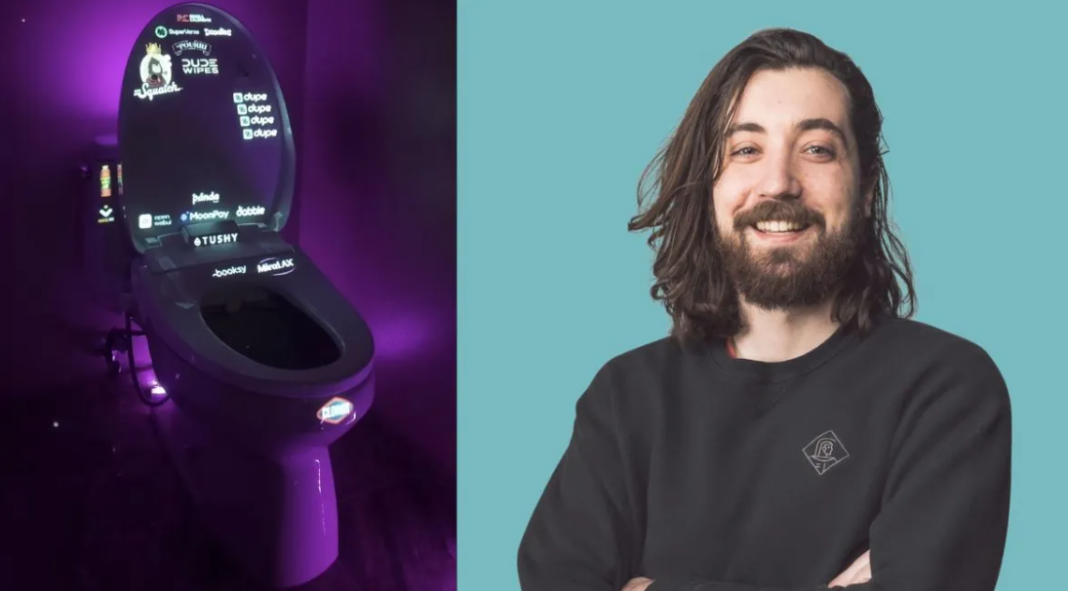 Nick Greenawalt Toilet Advertising