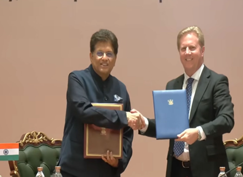 India New Zealand FTA Signing
