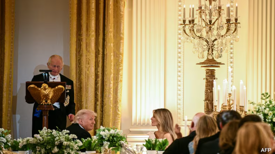 King Charles Roast Donald Trump