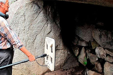 The secret door of Machu Picchu