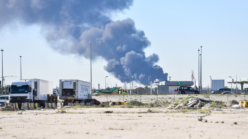 Kuwait National Guard Drone Attack April 2026