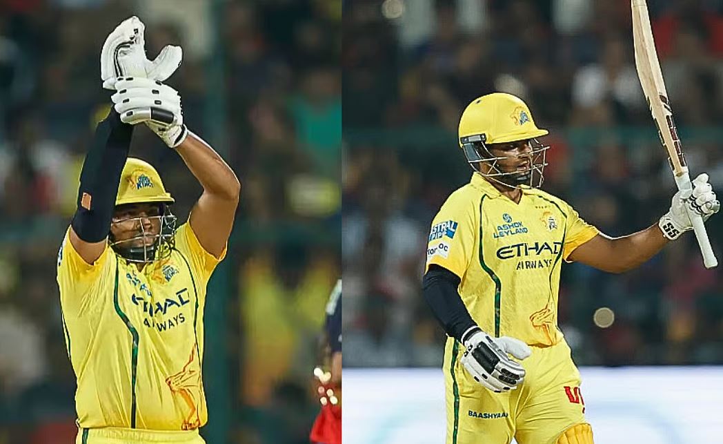 Sarfaraz Khan Celebration vs RCB 2026