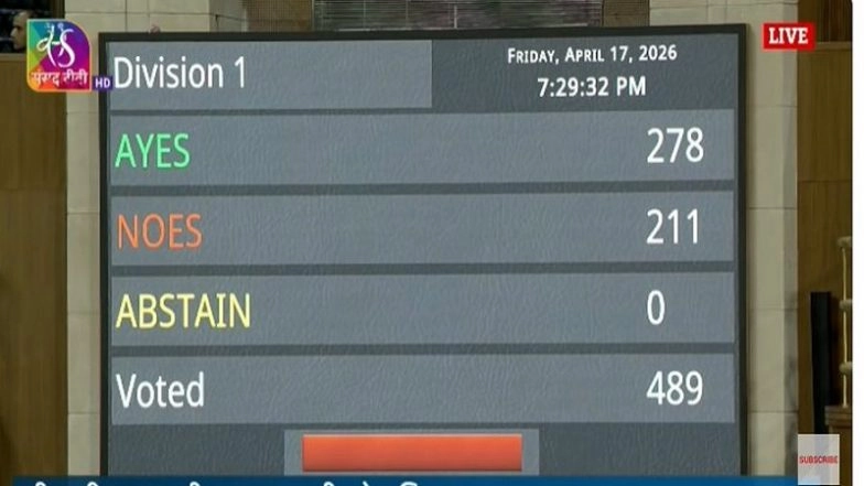 Lok Sabha 850 Seats Bill Failed