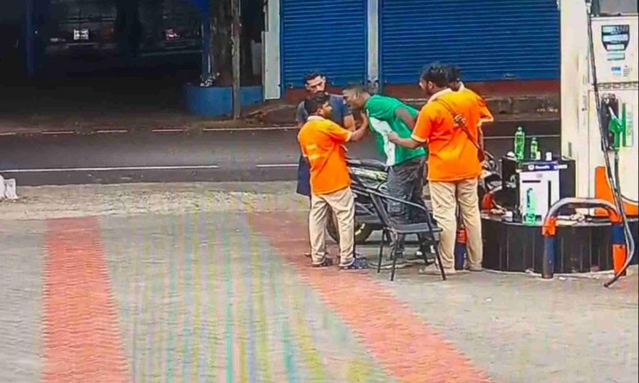 Palluruthy petrol pump attack
