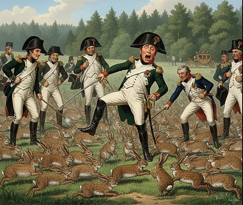 The Day Napoleon Was Attacked by Rabbits