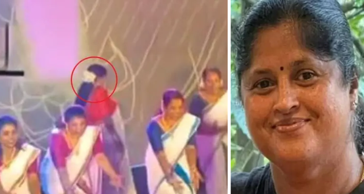 Woman Collapses During Dance