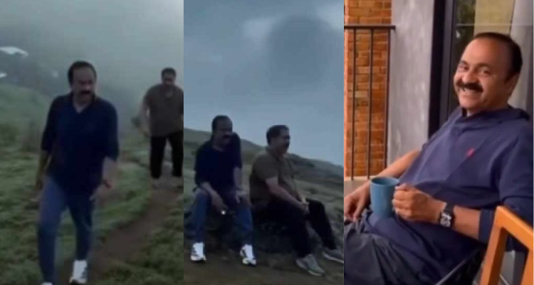 V D Satheesan Kuttikkanam Trekking