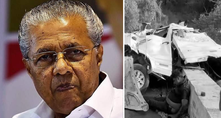 CM Pinarayi Vijayan Valparai Accident