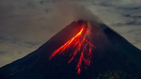 Countries with most active volcanoes