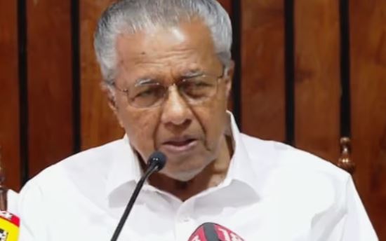 Pinarayi Vijayan Criticizes