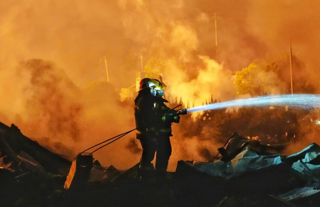 China Fireworks Factory Explosion