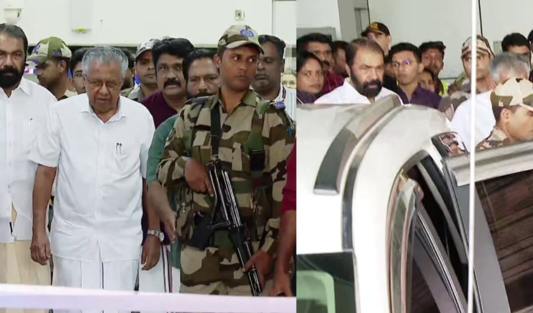 Pinarayi Vijayan Reaches Trivandrum