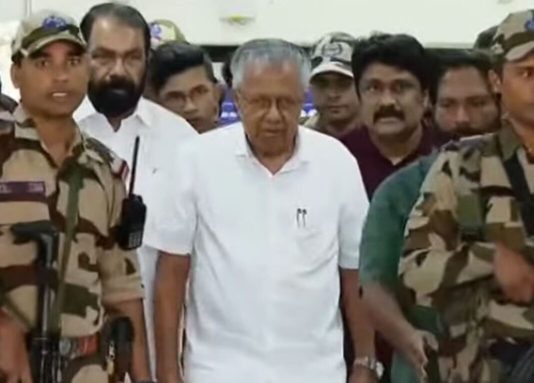 Pinarayi Vijayan Moving