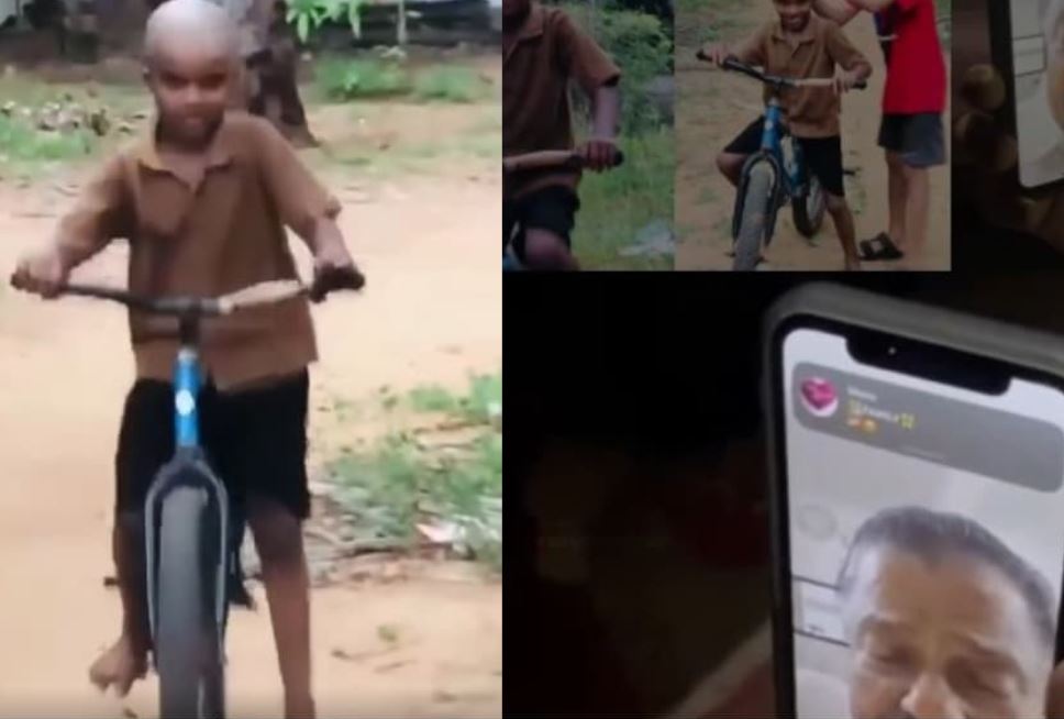 Young Comrade Shaves Head