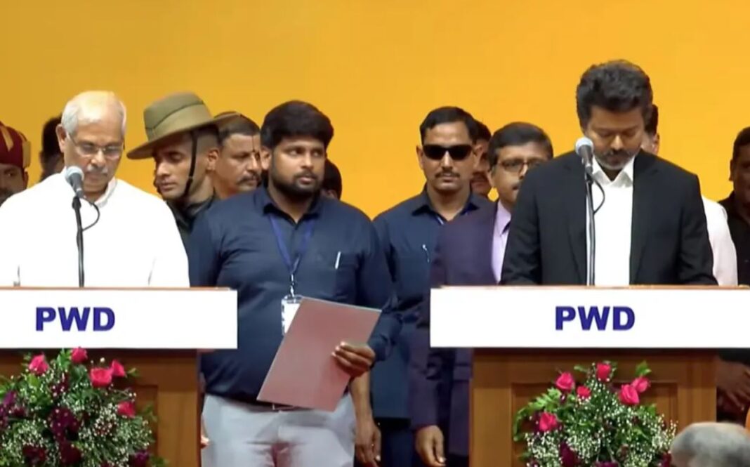 Vijay Sworn In As Tamil Nadu Chief Minister