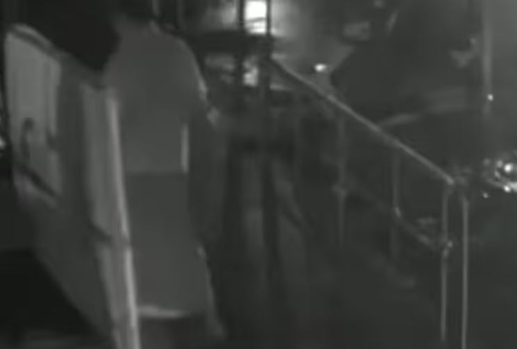 CPM Worker Caught On CCTV