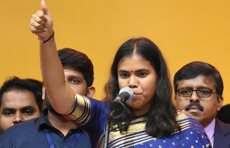S Keerthana Fails To Take Oath