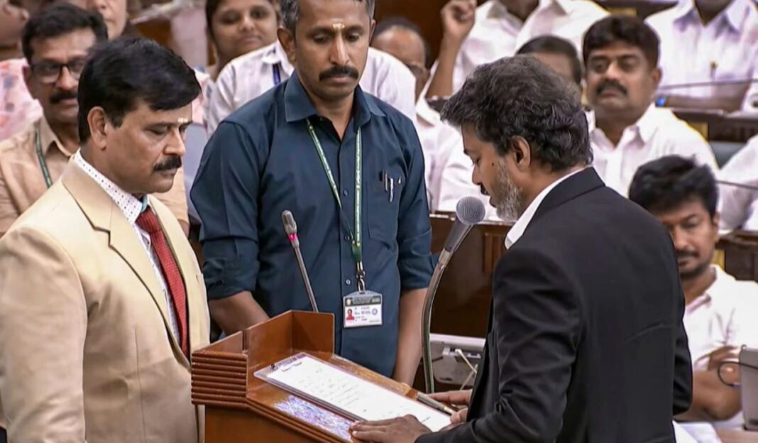 Tamil Nadu CM Vijay