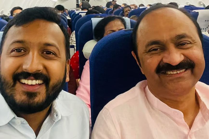 Rahul Mamkootathil Welcomes VD Satheesan