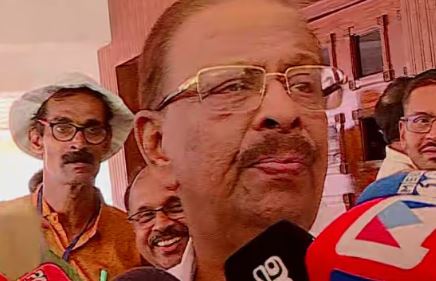 K Sudhakaran Expresses Support