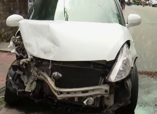 Kowdiar Car Accident