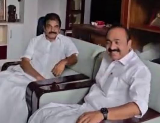 VD Satheesan Meets KC Venugopal
