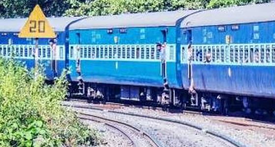 Train routes diverted