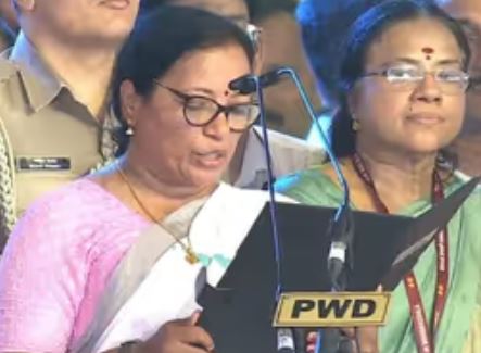 KA Thulasi Sworn In As Cabinet Minister