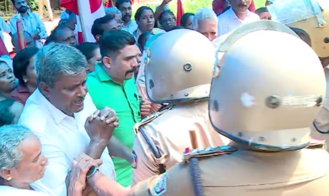 SC Families Eviction Protest