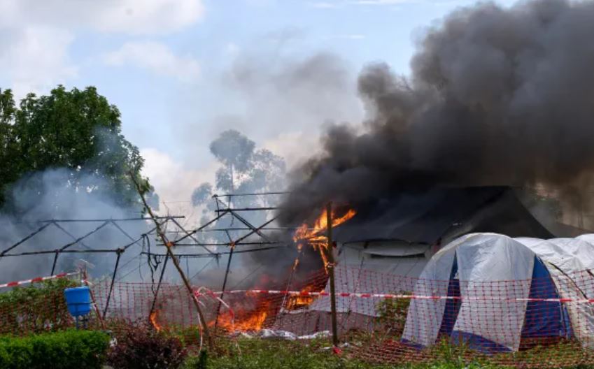 Congo Ebola center attack