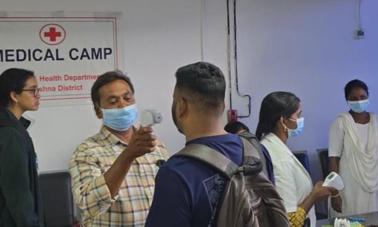 Ebola Screening Vijayawada Airport