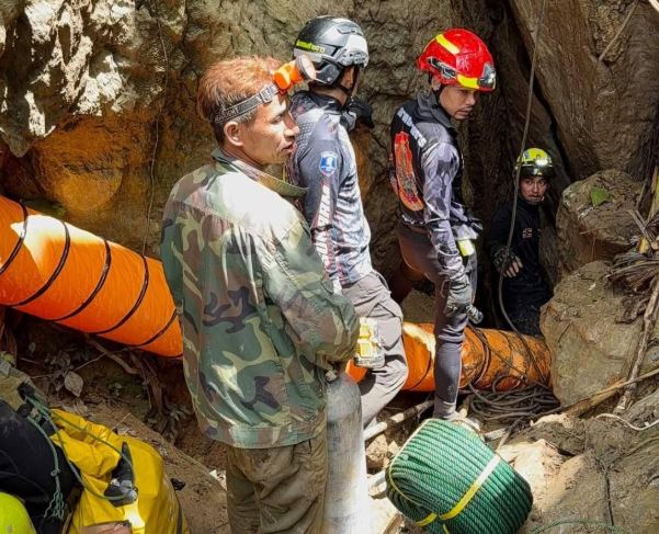 Laos Flooded Cave Rescue Operation