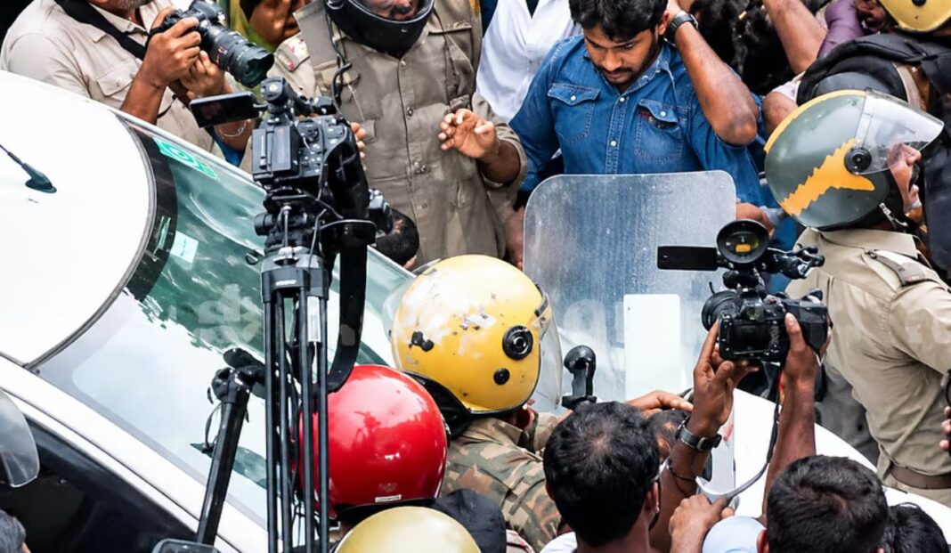 ED Raid Ends In Violence