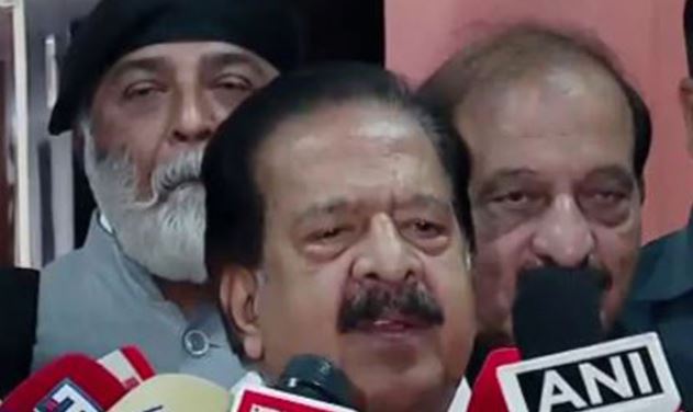 Ramesh Chennithala Greets CM Vijay