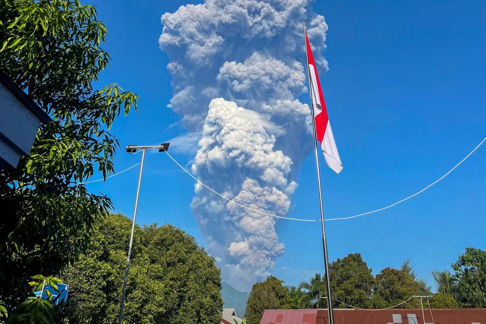 Mount Marapi Eruption