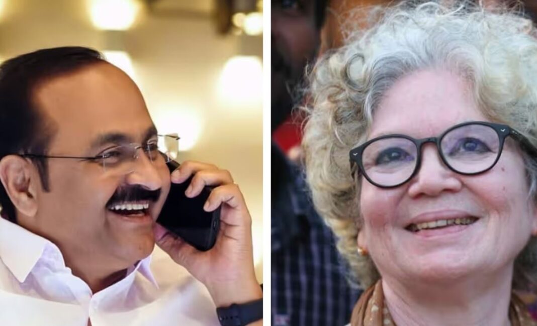 Sara Joseph Supports VD Satheesan