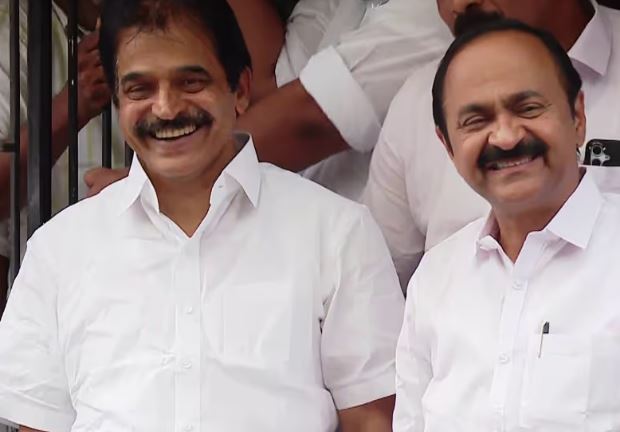 VD Satheesan KC Venugopal meeting
