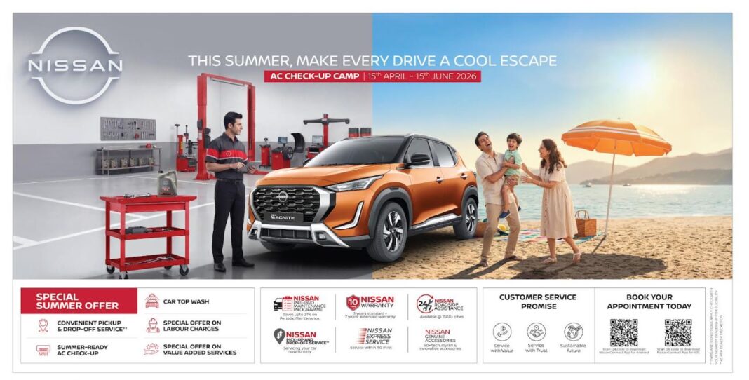 Nissan AC Check-up Camp 2026