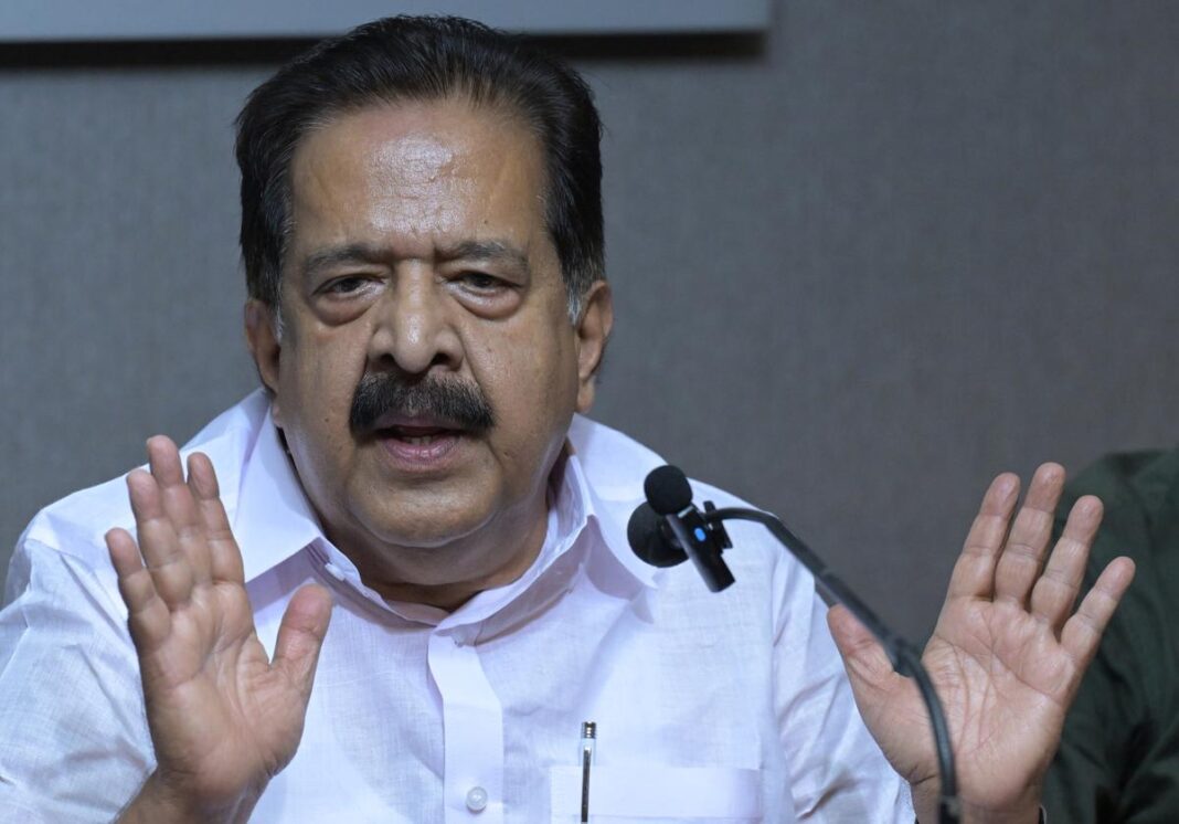 Ramesh Chennithala statement ED raid
