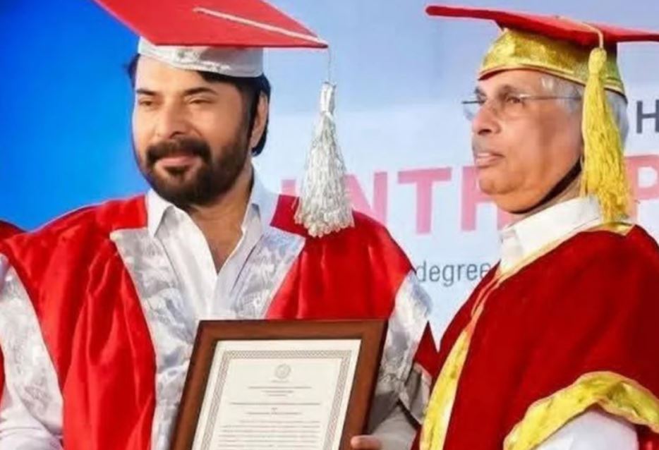Mammootty D Litt MG university Kottayam