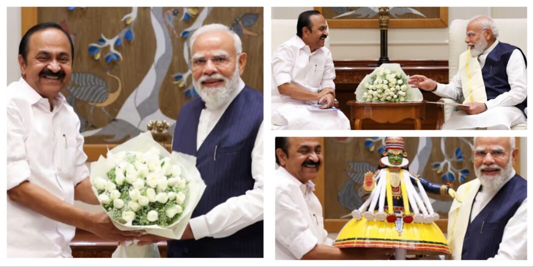 Kerala CM VD Satheesan Meets PM Modi